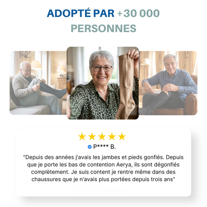 Aerya ZipFlow™ – Bas de Contention Zippés