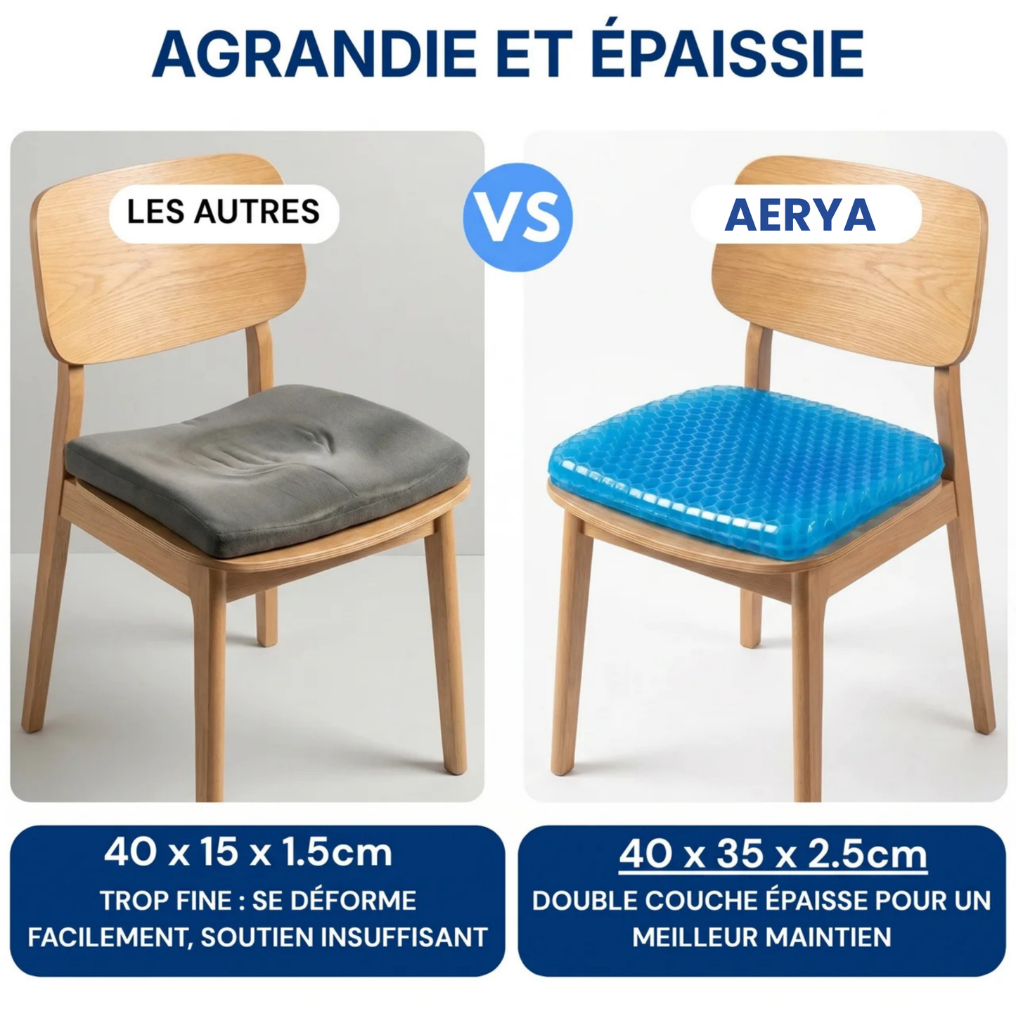 Coussin en gel Aerya